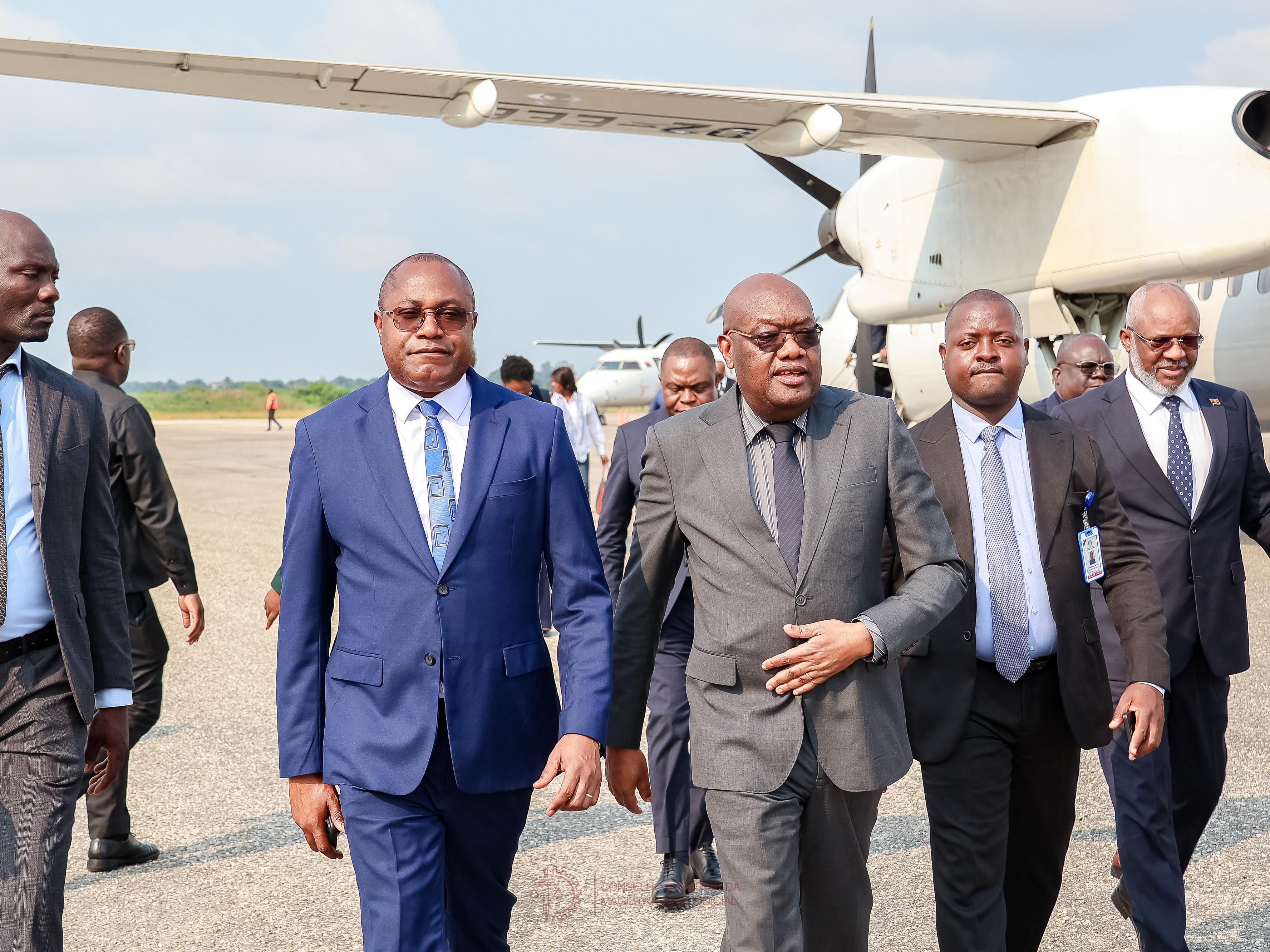 PRESIDENTE DO TRIBUNAL SUPREMO E DO CSMJ TRABALHA HOJE EM CABINDA